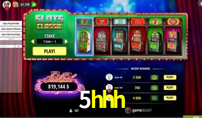 Descubra o Mundo do Cassino Online com 5hhh